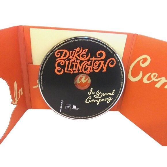 Audio CD In Grand Company By Duke Ellington 2013 Mint Red Yellow Black - Picture 4 of 4
